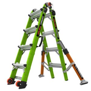 Escada profissional articulada em fibra de vidro - LITTLE GIANT