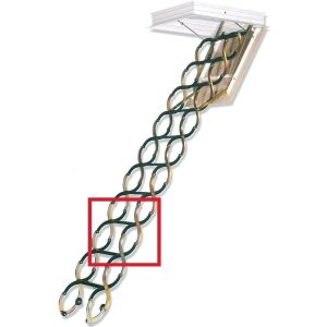 Escada sótão em aço galvanizado - JORMAX