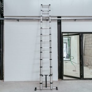 Escada telescópica profissional em alumínio - JORMAX