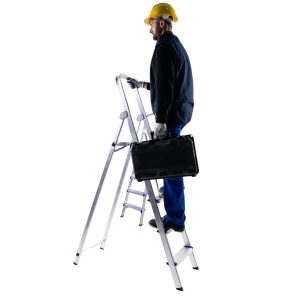 Escadote doméstico super plus em alumínio - JORMAX
