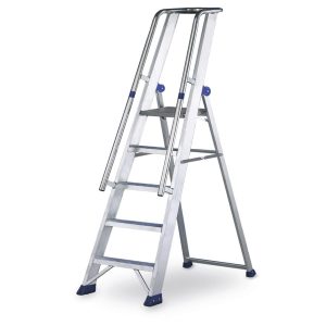 Escadote industrial max plus em alumínio - JORMAX