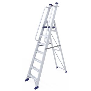 Escadote industrial plus em alumínio - JORMAX