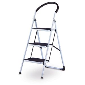 Escadotim doméstico degrau largo em aço - JORMAX